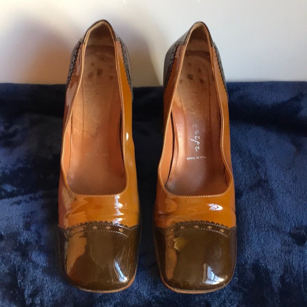 Italian high heeled shoe